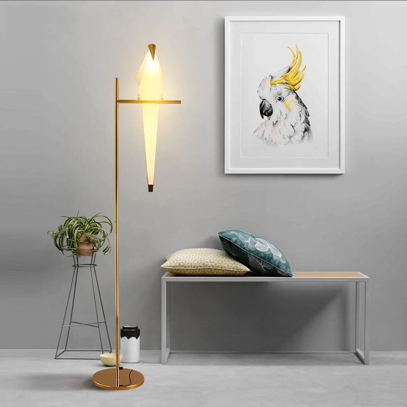 Nina Origami Bird LED Floor Lamp