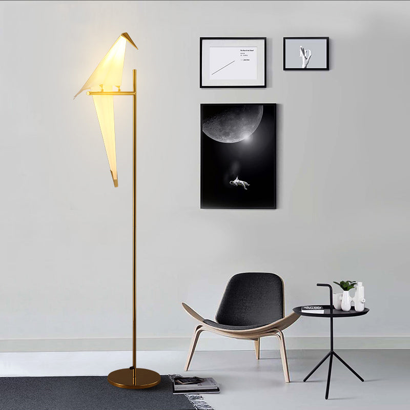 Nina Origami Bird LED Floor Lamp