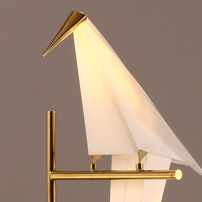 Nina Origami Bird LED Floor Lamp