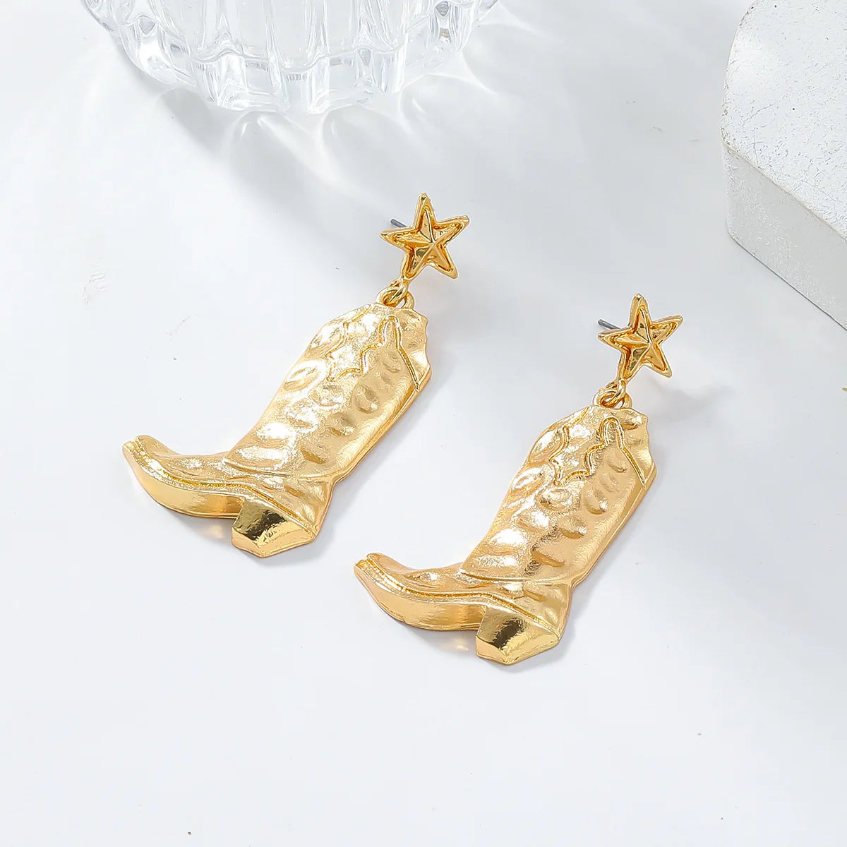 Grit & Grace Cowboy Boot Earrings