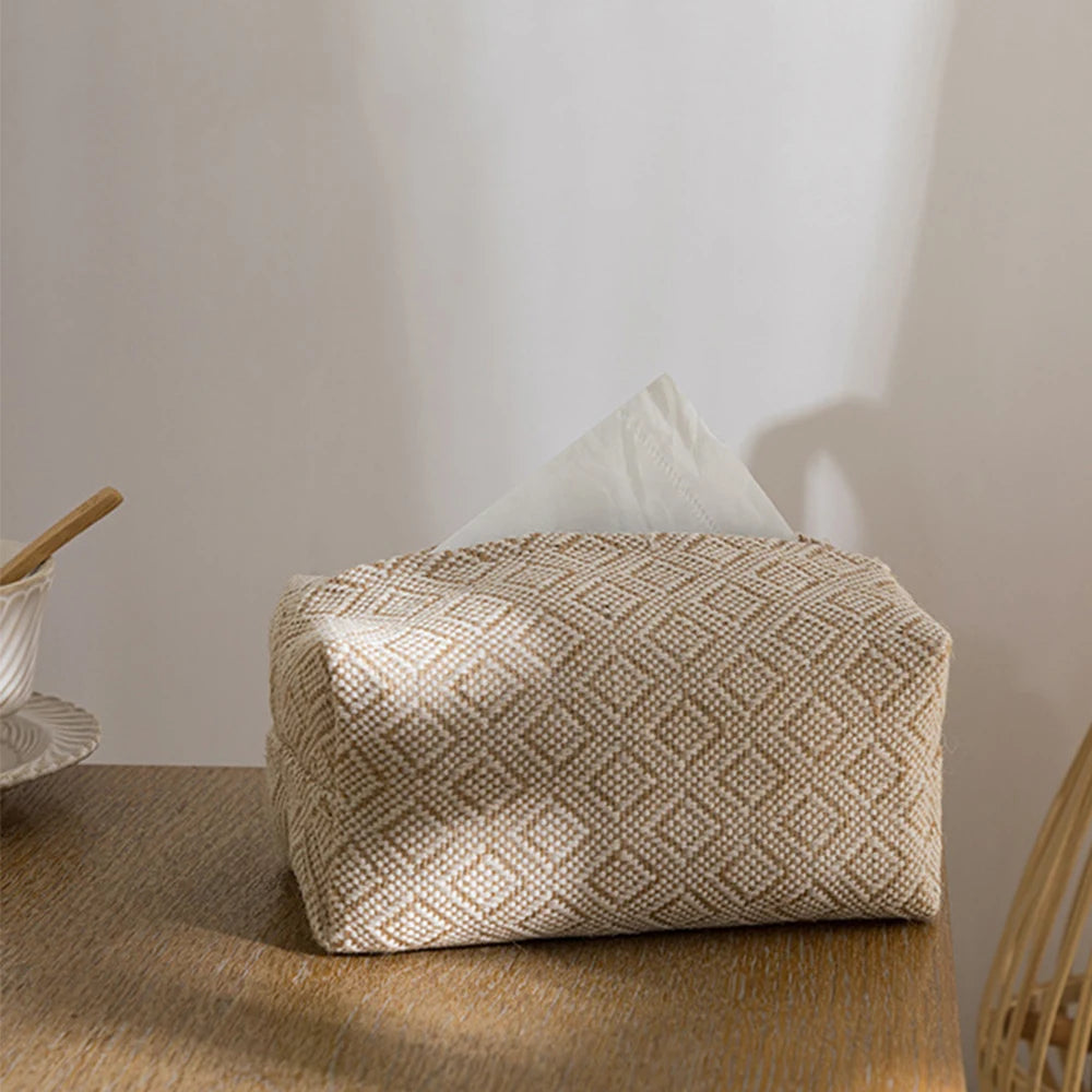 Capri Linen Tissue Holder