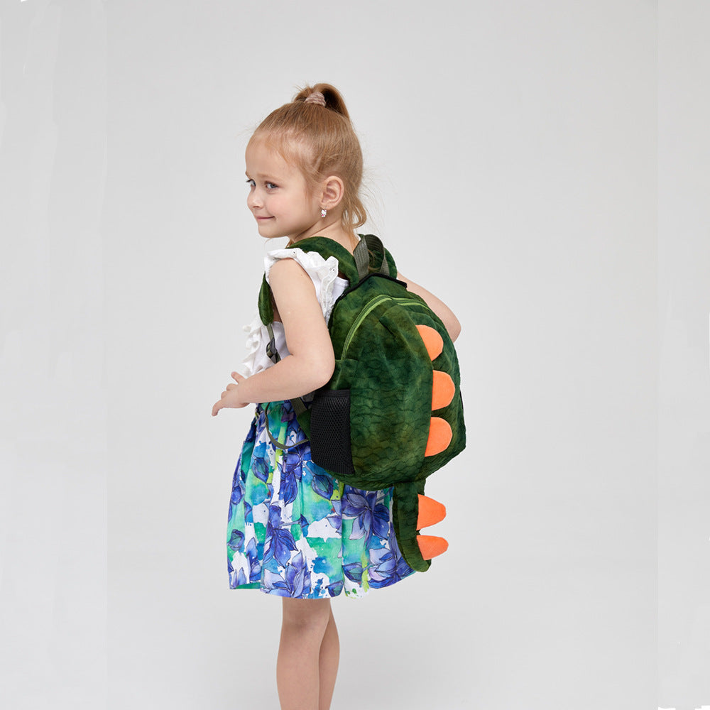 Dino Buddy Backpack With Detachable Hood