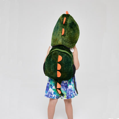 Dino Buddy Backpack With Detachable Hood