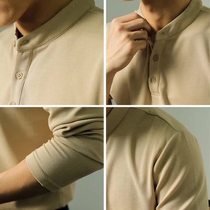 Hanami Japanese Cotton Henley