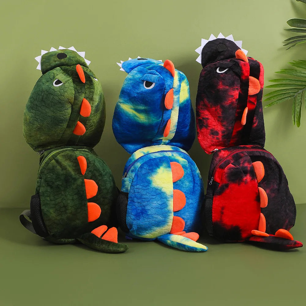 Dino Buddy Backpack With Detachable Hood