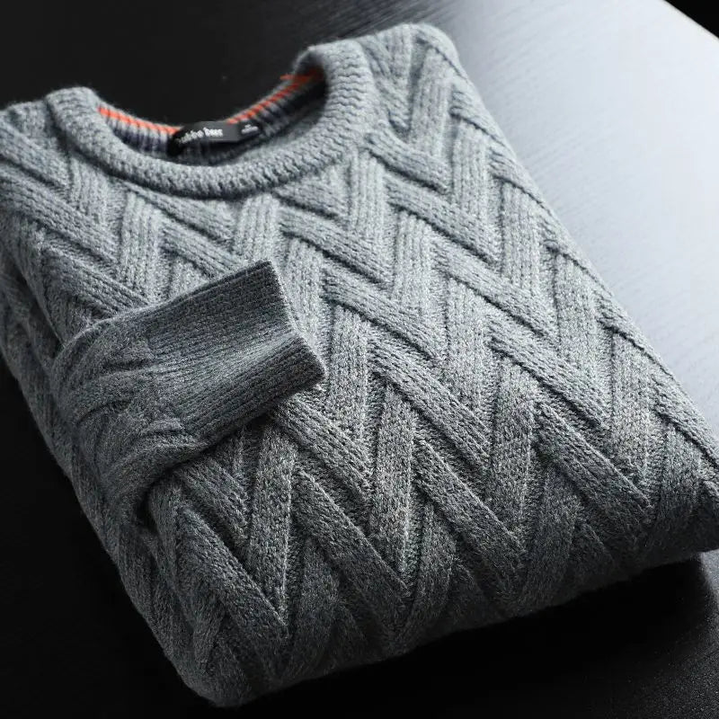 Torino Herringbone Sweater