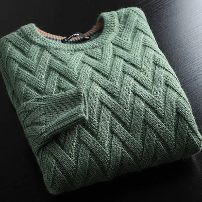 Torino Herringbone Sweater