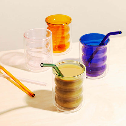 Valara Colorful Glass Tumbler